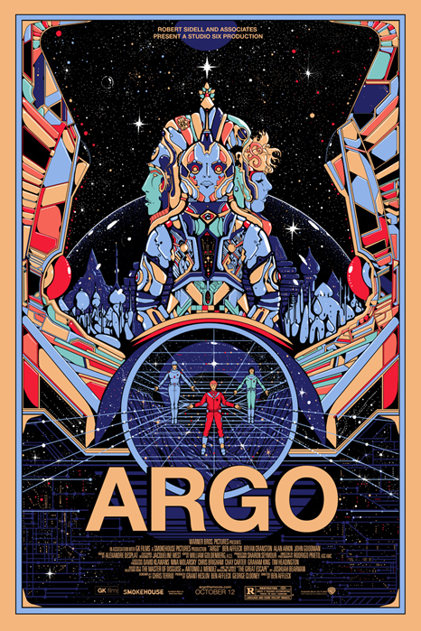 「アルゴ」Argo Poster By Kilian Eng